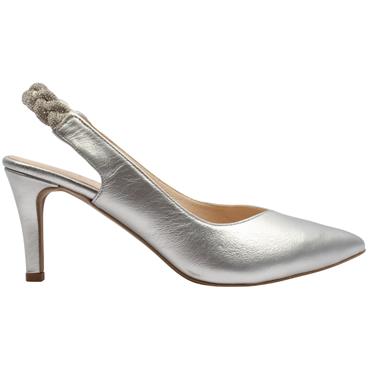 EMIS SLING BACK 7985 821 - SILVER